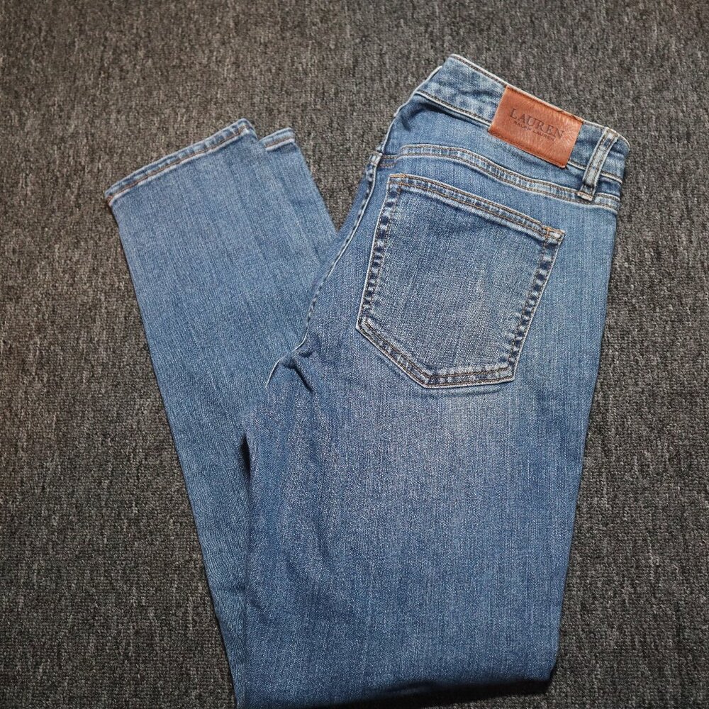LAUREN Ralph Lauren Classic Blue Denim Jeans Size 6